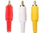 Nintendo Wii to 3x RCA AV Stereo Audio Video TV cable cord lead Carousel 3