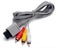 Nintendo Wii to 3x RCA AV Stereo Audio Video TV cable cord lead Carousel 6