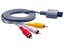 Nintendo Wii to 3x RCA AV Stereo Audio Video TV cable cord lead Carousel 13