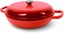 Carbon Steel Wok With with Lid Pre-Seasoned 34cm Carousel 2