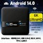 Focabo H20PRO Smart TV Box WiFi6 Android 14 6K 4K Media Player - Super Fast Carousel 1