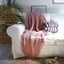 SOGA Pink Diamond Pattern Knitted Throw Blanket Warm Cozy Woven Cover Couch B... Carousel 7