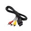 1.8m for Nintendo 64 Audio TV Video Cord AV Cable to RCA for Super Nintend Ga Carousel 4