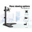 Artiss Monitor Arm Stand Single Black Carousel 5