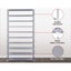 Artiss 10-Tier Shoe Rack Stackable 50 Pairs Grey Carousel 7