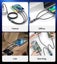 Rocket Cable 3-in-1 100W 5A Fast Charging USB A/C To Type-C x 2 and Micro USB Carousel 6