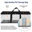 DVD Storage Bags (Set of 2) Clear PVC Media Holder Case with Handles for DVDs Carousel 3
