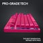 Logitech G PRO X TKL LIGHTSPEED Gaming Keyboard (Magenta) Carousel 5