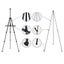 STORFEX Portable Height Adjustable Easel for Painting Carousel 4
