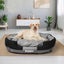 Waterproof Pet Dog Calming Bed Memory Foam Orthopaedic Removable Washable L Carousel 8
