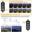 Aquarium Light, Fish Tank Light with Extendable Brackets, Full Spectrum 45-60CM Carousel 4