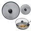 3Pcs Kitchen Splash Guard Splatter Screens Frying Pan Grease Screen Mesh Oil Carousel 5