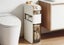 4 Tier Bathroom Cabinet Storage Cart Trolley Cupboard Carousel 3