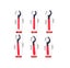 6pcs Coilover Spanner Wrench Set 3673002 Carousel 1