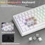 LEOBOG A80RT HE Wired Gaming Keyboard - White 0.01mm RT Adjustable Actuation - Carousel 6