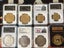 SILVER AND GOLD COINS IN PLASTIC CASES Carousel 2