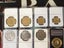 SILVER AND GOLD COINS IN PLASTIC CASES Carousel 11