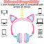 Kids Cat Ear Headphones Wired Adjustable for Boys Girls Tablet Kids Headband Ear Carousel 3