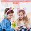 Kids Cat Ear Headphones Wired Adjustable for Boys Girls Tablet Kids Headband Ear Carousel 4