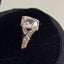 Elongated cushion old mine cut diamond 1 carat 18ct gold- Handmade Carousel 5