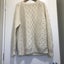 CREAM ARAN PURE WOOL JERSEY <$$1-00RES> QUALITY HAND MADE > Carousel 3