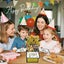 Birthday Pop Up Card 3D Birthday Gift Box for Adults and Kids with Envelope Carousel 6