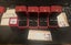 $1R: Boxed CERTIFIED: 9 x S925 Silver Simulated Diamonds Moissanites RINGS Carousel 7
