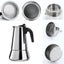 Coffee Makers Espresso Cafeteira Expresso Percolator Coffee Maker Pot Carousel 1