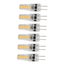 6pcs G4 LED Bulbs 2W Bi Pin Base Dimmable Bulbs for Chandelier Ceiling Lamp Carousel 2