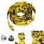 2 x Cycling Handlebar Grip Wrap Tape + 2 Bar Plugs Yellow+Black Carousel 1