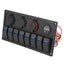 8 Gang Car Boat LED Rocker Switch Control Panel Carousel 1