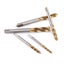 5pc Titanium Coated HSS Spiral Fluted Screw Taps M3 M4 M5 M6 M8 Thread Tapping Carousel 1