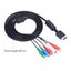 AV Multi Out to Component Video/Audio Cable Cord For Sony Playstation PS2 PS3 Carousel 2