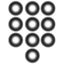 10Pcs 6201-RS Bearing Steel Deep Groove Ball Bearing 12mm Carousel 1