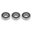10Pcs 6201-RS Bearing Steel Deep Groove Ball Bearing 12mm Carousel 3