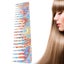 wide tooth comb Wide Tooth Comb Exquisite Pattern Travel Portable Hair Carousel 3