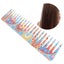 wide tooth comb Wide Tooth Comb Exquisite Pattern Travel Portable Hair Carousel 4