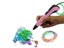 Kid 3D Printing Pen and 13 Rolls PLA Filament Set Children DIY Drawing Pen Pink Carousel 3
