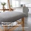 Levede 4x Dining Chairs Kitchen Chair Natural Wood Linen Fabric Cafe Lounge Seat Carousel 3