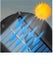 Solar LED Wall Lamp with PIR Motion Sensor – Waterproof Carousel 4
