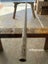 PIPE, GALVANISED approximately 27mm ID 33mm OD x 2.52M long. Carousel 3