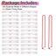 24pcs Eyebrow Stencil, Reusable Eyebrow Trimming Tool for Women, Eyebrow Te Carousel 6