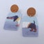 Dachshund in Jersey Acrylic Earrings Carousel 2