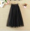 Maxi Long Tulle Skirt Women Autumn Winter Elastic High Waist Ball Gown Sk Carousel 1