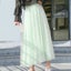 Maxi Long Tulle Skirt Women Autumn Winter Elastic High Waist Ball Gown Sk Carousel 2
