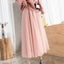 Maxi Long Tulle Skirt Women Autumn Winter Elastic High Waist Ball Gown Sk Carousel 6