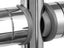 2 X Adjustable Shower Head Holder Bracket Bathroom Shower Hose Clamp Carousel 5