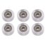 3d printer bearing pulley 16Pcs 3D Printer Polycarbonate Pulley Transparent Carousel 2