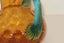 ***VINTAGE AMBER & TURQUOISE BUBBLE GLASS JUG*** Carousel 2