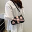 Tote Bag for Women, Ladies Trendy Handbag Denim Chain Tote Shoulder Armpit Carousel 1